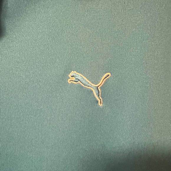 Men’s Blue Puma Golf Polo - Picture 2 of 5